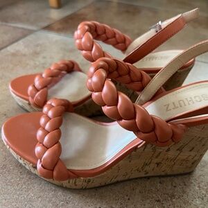 Schutz Brazilian Braided Shoes in Perfect Condition (Women's Size 7.5)